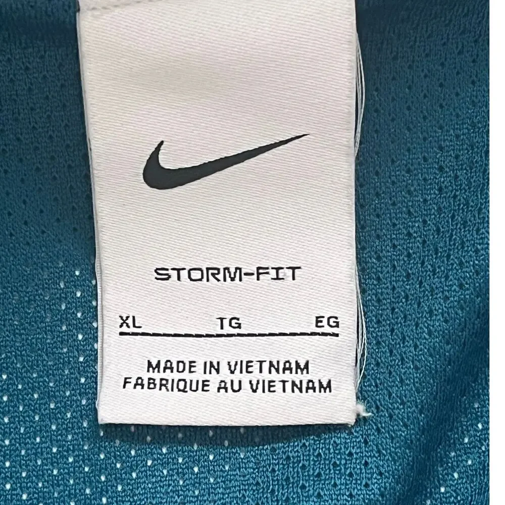 Men's Nike STORM FIT Victory Full-Zip Golf Jacket Coat Blue Size XL